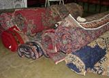 Many Roomsize Handmade Wool Rugs.