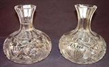 362 - Pin Wheel Cut Glass Water Bottle, ca. 1910.
363 - Brilliant Cut Glass Water Bottle, ca. 1910.