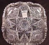 373 - Cut Glass Bowl, 2in. T, 8in. Dia., ca. 1900.