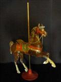 158 - Carousel Horse on Stand, original paint.