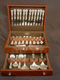314 - 75 Piece Set of Sterling Silver Flatware, Francis First, 98.6 troy oz.