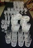 562 - 111 Pieces of Stewart Glass Stemware.
