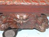 111 - 1911 Server by Oriel Cabinet Co. that features massively carved mascarons, Norman soldiers, atlantes and caryatid figures as well as griffins in full relief (part of the "Norman Suite"), 66in. tall, 54in. wide, 24in. deep (feet)
