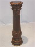 213 - Mahogany Pedestal with original finish