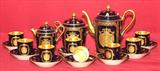 456 - 19th Century, 19pc., Cobalt Blue & Gilt, Imperial Sevres Service, signed