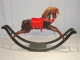 712 - 19th Century Bow Rocking Horse