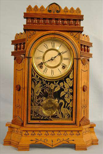 31 - Gilbert Altai Clock, 14im. T, 14in. W, excellent condition