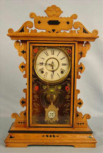 64 - Welch Schiller Clock, 22in. T, 14in. W, excellent condition
