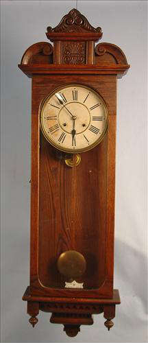 149 - Waterbury Pictou Clock, ca. 1915, 50in. T, 17in. W