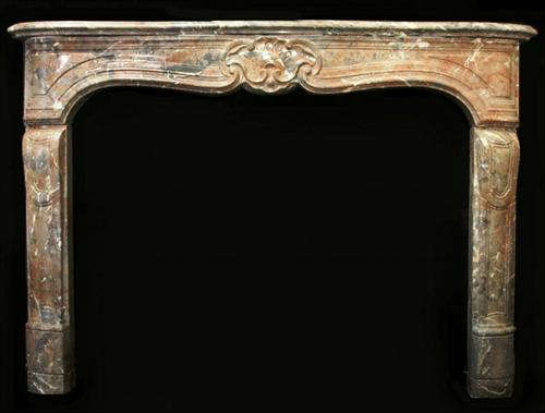 311 - 19th Century Marble Mantle.