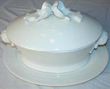 132 - Bone China, Portuguese Soup Tureen with lid and under tray