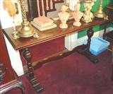 161 - Mahogany Console Table