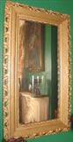 189 - Gold, Victorian Hanging Mirror