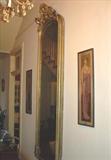 248 - Victorian, Gold Pier Mirror, 9ft. 1in. tall, 32in. wide