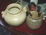 289 - Niloak Mission Vase & Camark Pottery Vase