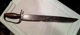1314 - Bowie knife carried by confederate Army, made in Ga.