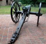 1300 - Authentic Civil War Union cannon, used at Gettysburg with documented provenances, dated 1855.
