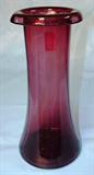 164 - Steuben Fredrick Carder Amethyst Art Glass Vase 13in. T. X 5in. Dia.