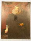 025 - Oil on Canvas, Unframed, Dutch Prince, after Anthony Van Dyck, 39in. X 51in.