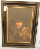 503 - Painting on Board of English Royalty, signed Beappa