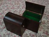 020 - Pair of Mahogany Knife Boxes