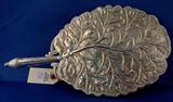 075 - Art Nouveau Hand Mirror, Most likely Finnish, Cat-Lion head Crown, possible Viig, ca. 1890-1910