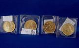 305, 306, 307, 308 & South Africa Krugerrand, 1980 & South Africa Krugerrand, 1980 & South Africa Krugerrand, 1982
