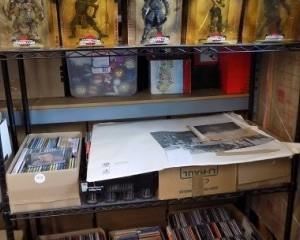 SPAWN COLLECTIBLES, CD'S AND DVD'S
