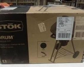STOK DRUM BBQ GRILL - NEW IN BOX
