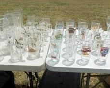 ASSORTED BEER GLASSES