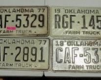 LICENSE PLATES
