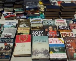 HISTORICAL, MILITARY AND OTHER BOOKS