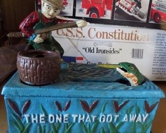 DIE-CAST METAL COIN BANK