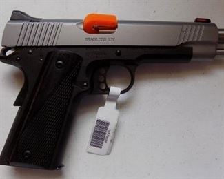 KIMBER 1911 9MM PISTOL - NEW IN BOX! NEVER FIRED. COMES WITH CASE, DOCUMENTATION AND LOCK.