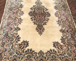 Handmade Kirman rug