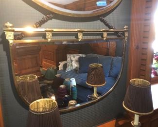 Another quality brass mirror