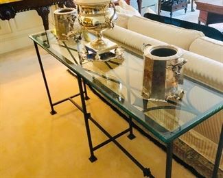 Arrow Iron Consol table