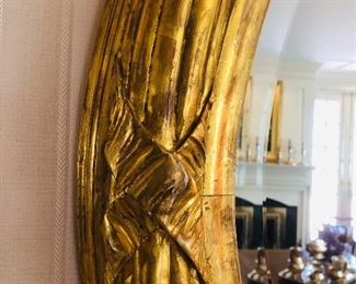Detail of gilt mirror