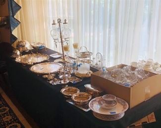 Some fine silver plate and Sterling