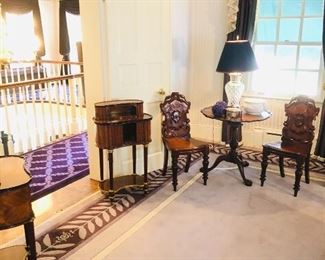 Some great accent pieces of furniture