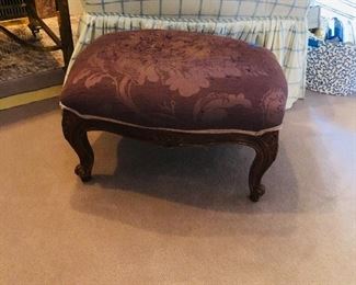 Pair of French style Ottomans footstools