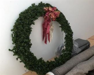 Over 6 foot tall wreath