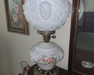 antique globe lamp