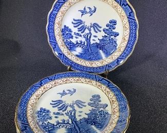 Real Old Willow dinner plates