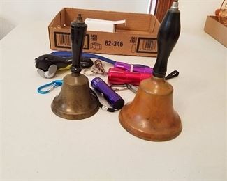 Two Bells and assorted flashlights