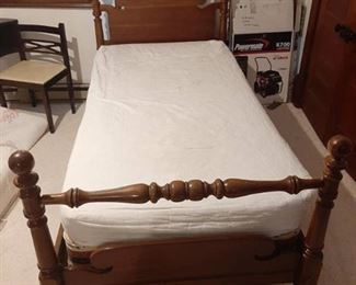 Twin Bed with Mattress Set - Upstairs