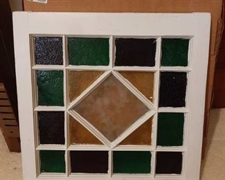 Window with Stained Glass