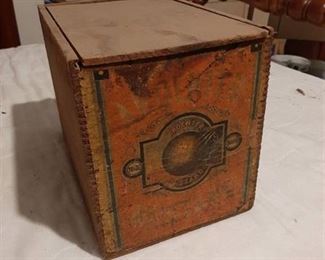 Ardenter Mustard Wood Box - Atchison Ks