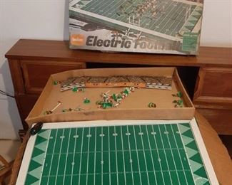 Electric Football Game - Works - Box is Warped