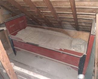 Antique Bed that Extends Out - in Attic